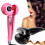 (EU plug, Pink) Automatic Hair Curler Self Priming Ceramic Curling Iron Temperature Control LCD Screen Display Professional Roller 1