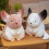 (35cm, Grey) Cute Hamster Doll Plush Toy Gift for Children 1