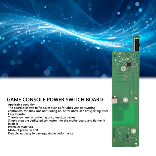 Game Console Power Switch Circuit Board for Xbox One Model #1540 2