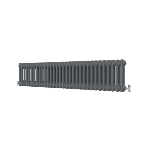 AICA (Anthracite , 300*1460mm) Traditional Cast Iron Style Radiators