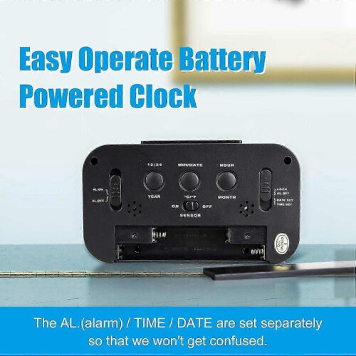 Kids’ Digital Alarm Clock with Night Light - Snooze Function & Easy Setup for Bedrooms 1