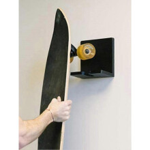 Skateboard Wall Mount Longboard Storage Display Holder Buckle Acrylic Hanger Rack Non-slip Holder for Electric Acoustic Guitars