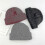 Unisex Solid Color Watermelon Hip Hop Knit Wool Hat Snow Capwhite 3