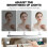 Hollywood Mirror with 17 LED Bulbs USB Port Vanity Mirror Tabletop 8