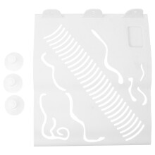 1set Basking Area For Turtle Tank White With Reptile Ramp
