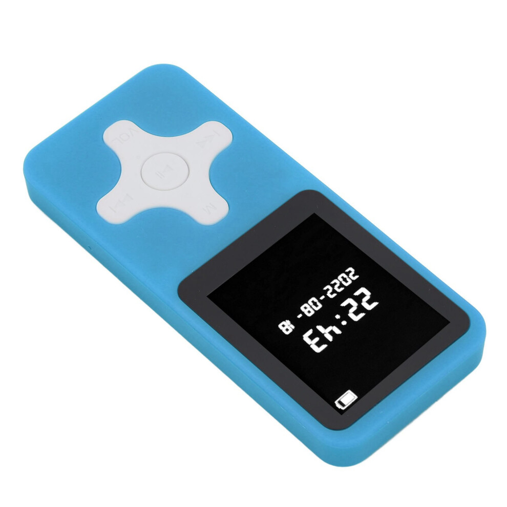 Tooth 5.0 Mp3 Player 1.77In Lcd Screen Hifi Music Player With Fm Radio Blue 7681337990610