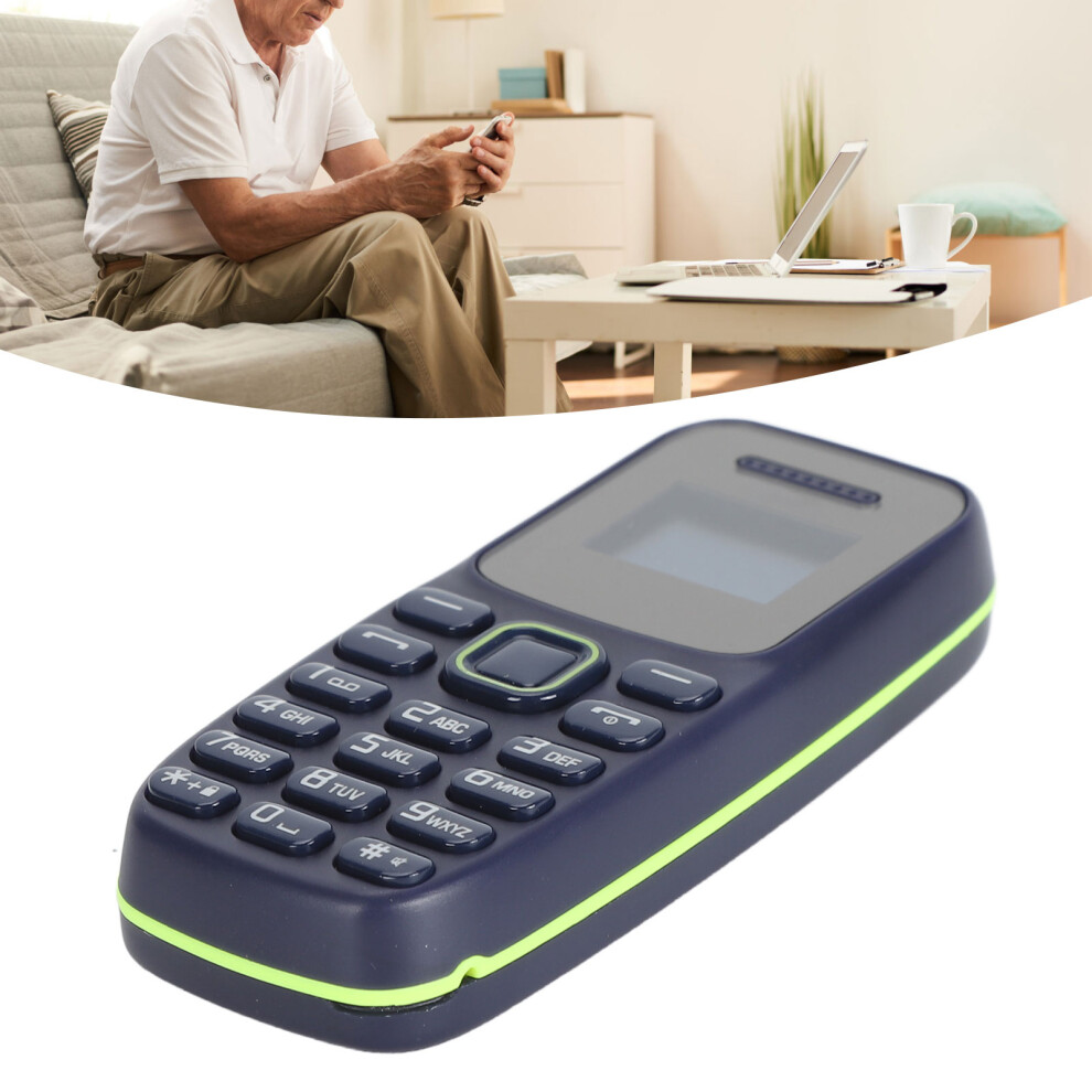 Compact 2G Gsm Mini Phone With Dual Sim & Tooth 380Mah Blue 4641337992413