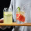 2Sets Assorted Color Glass Beverage Mugs with Straw Lid for Home Use 9