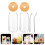 2Sets Assorted Color Glass Beverage Mugs with Straw Lid for Home Use 3
