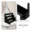 Black 4 Tier Perfume Display Shelf Countertop Organizer 7