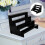 Black 4 Tier Perfume Display Shelf Countertop Organizer 11