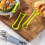 1Set Stainless Steel Fruit Carving Tool Green with Comfortable Handle 9