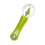 1Set Stainless Steel Fruit Carving Tool Green with Comfortable Handle 8
