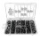 180pcs Rubber Grommet Assortment Kit - 8 Different Sizes Conductive Gasket O-ring Set 2