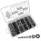 180pcs Rubber Grommet Assortment Kit - 8 Different Sizes Conductive Gasket O-ring Set 3