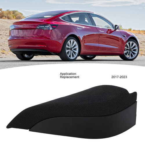 Tweeter Speaker Cover Trim ABS Black Replacement for Tesla Model 3 2017-2023 2