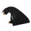Tweeter Speaker Cover Trim ABS Black Replacement for Tesla Model 3 2017-2023 11