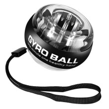 Handgelenktrainer Ball Automatischer Start Entspannen Druck abbauen Handgelenk-Stärker Übungsball Platin Schwarz