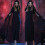 (S)Women Cosplay Witch Robe Party Costume Cloak Outfits Set 2
