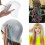 Reusable Hair Colouring Tipping Highlighting Dye Caps with Hook 1