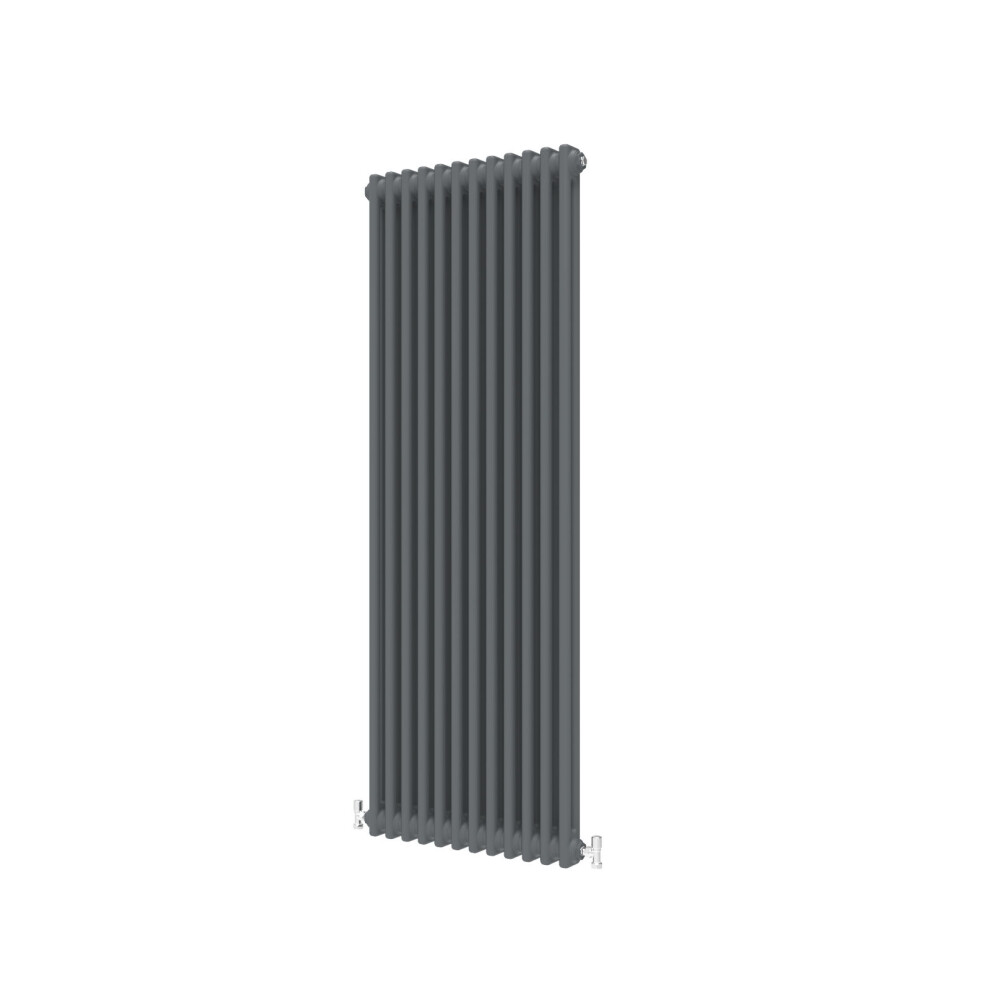 Aica (Anthracite 1500*560Mm) Traditional Cast Iron Style Radiators