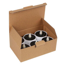 Solar Candle Lights Outdoor Warm White Light Solar Flickering Candle Lights Flameless Waterproof Candle Lights