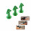 (Sets) Silicon Sealant Nozzle Scrapers Tool Caulk Tools Caulk Finishing Tool Kit 2