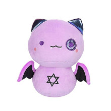 (Bat) Mushroom Animal Series Plush Toys Cute Rabbit Cat Doll Holiday Gift