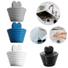 (Black) 2pcs Bathtub Stopper Universal Tub Stopper Bathtub Sink Drains Bathtub Drain Stopper Plug
