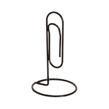 Nordic Paper Clip Table Number Holder Table Business Card Holder W/ Metal Base