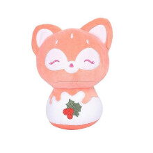 (Fox) Mushroom Animal Series Plush Toys Cute Rabbit Cat Doll Holiday Gift
