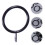 20 Sets Anchor Wall Decor Tapestries Curtain Ring 4