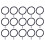 20 Sets Anchor Wall Decor Tapestries Curtain Ring 1