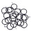 20 Sets Anchor Wall Decor Tapestries Curtain Ring 6