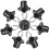 8Pcs Plastic Bungee Cord End Caps for Roller Up Blinds 8