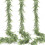 3Pcs Green Artificial Plant Durable Plastic Hanging Spring Wall Decor 11