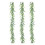 3Pcs Green Artificial Plant Durable Plastic Hanging Spring Wall Decor 1