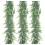 3Pcs Green Artificial Plant Durable Plastic Hanging Spring Wall Decor 6