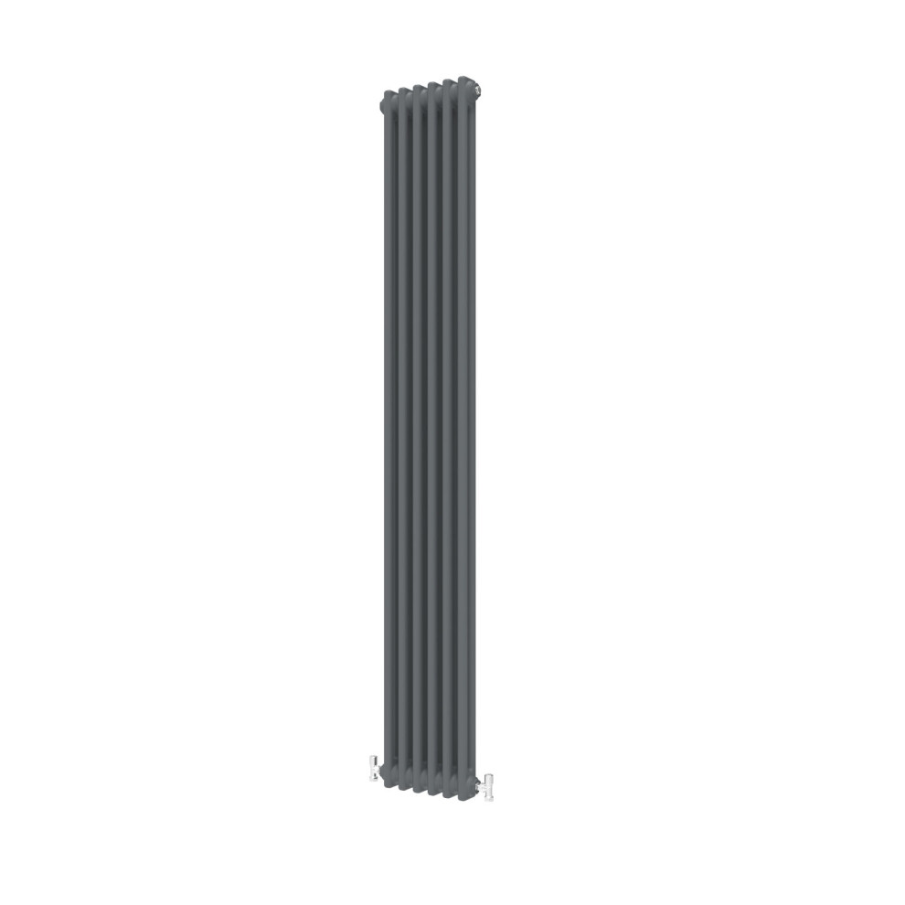 Aica (Anthracite 1800*290Mm) Traditional Cast Iron Style Radiators