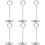 10 Pack 8.75 Inch Tall Table Number Holders Place Card Holder (silver) 1