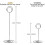 10 Pack 8.75 Inch Tall Table Number Holders Place Card Holder (silver) 2