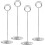 10 Pack 8.75 Inch Tall Table Number Holders Place Card Holder (silver) 4