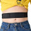 (M) Black Peritoneal Dialysis Conduit Belt Adjustable Breathable Abdominal Support Belt 4