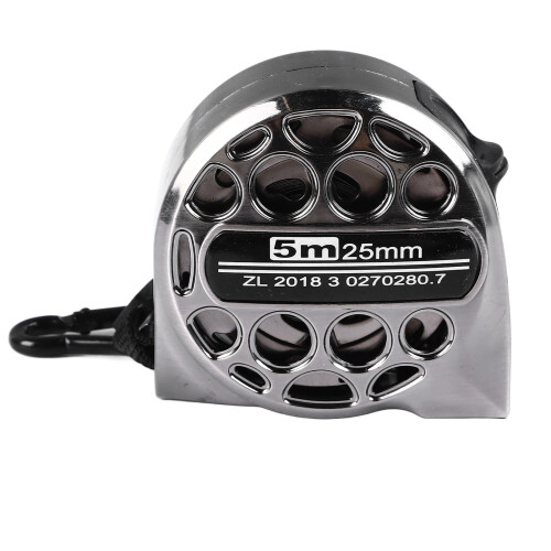 Stainless Steel Double-Sided Measuring Tape 5m/16.4ft Retractable 2