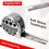 Stainless Steel Double-Sided Measuring Tape 5m/16.4ft Retractable 7
