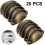(Green bronze) 20 Pack Hole Spacing Vintage Style Pulls Cup Pull Handles Knobs 1