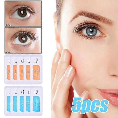 (5PCS, Setting and Perming) 1/5pcs Eyelashes Perm Liquid Perm Natural Eyelash Perm Fixer