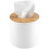 Removable Plastic Wooden Tissue Storage Box 2