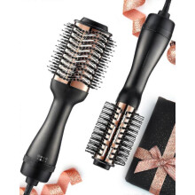 Hair Dryer Brush, Hot Air Brush Compatible with Fast Drying And Styling, Negative Ion Anti-frizz Professional Hair Dryer Brush, Volumizing