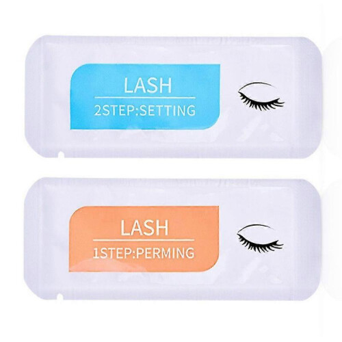 (5PCS, Setting and Perming) 1/5pcs Eyelashes Perm Liquid Perm Natural Eyelash Perm Fixer 1